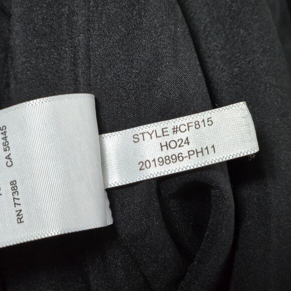 J. Crew Collection wide-leg trouser pant in tuxedo wool Black 4 NWT - Picture 8 of 16